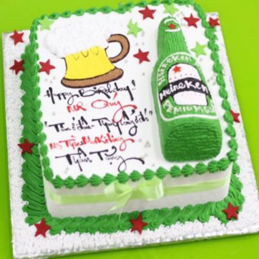 【Tổng Hợp】- Bánh Kem Bia heineken/Tiger