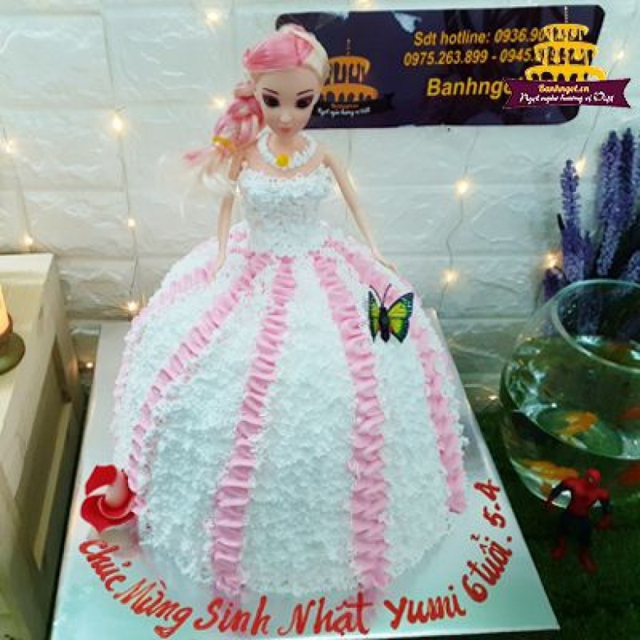 【Tổng Hợp】- Bánh Hình Búp Bê Chibi/Elsa