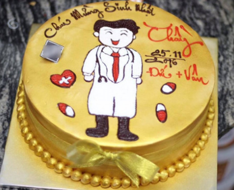 
			Những mẫu bánh kem vẽ hình bác sỹ - Dụng cụ y tế Độc & Lạ nhất
		