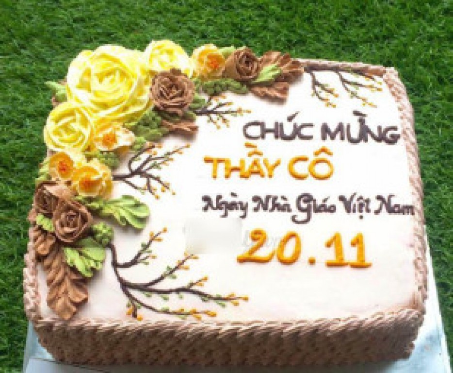 
			Mẫu bánh kem vẽ hình 3D, in hình ảnh Cô Thầy làm quà tặng ngày 20 – 11
		