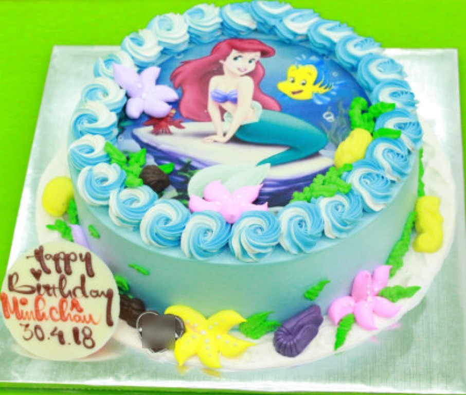 
			10+ bánh kem hình Nàng Tiên Cá Xinh Đẹp & Sinh Vật Biển Đại Dương
		